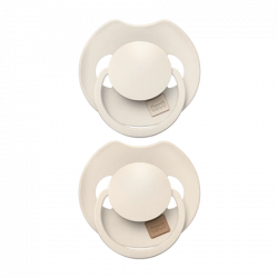 Lovi Smoczek Silikonowy Dynamiczny Prime +18m 2 szt Coconut/Ivory 34/403