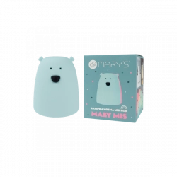 MARY'S Lampka Led Miś Mały Niebieski Rgb+ww /nb