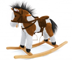 Milly Mally Rocking Horse Łatek Dark Brown