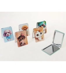 Spogulītis Kaķis vai suns 8.5 x 6 cm dažādas 591431