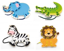 Viga 51326 Lacing Wild Animals