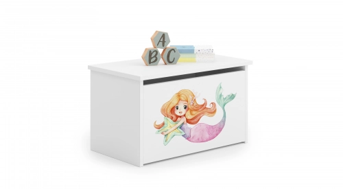 Bērnu rotaļlietu kaste DARIA Mermaid