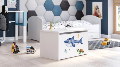 Bērnu rotaļlietu kaste DARIA Shark