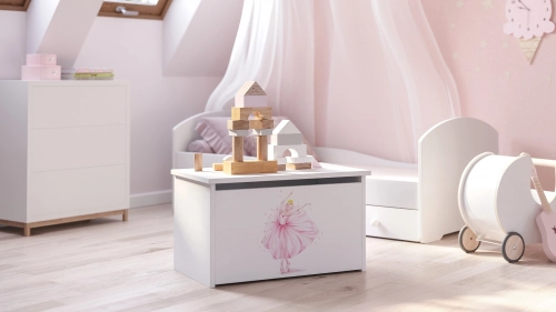 Bērnu rotaļlietu kaste DARIA Princess in crown