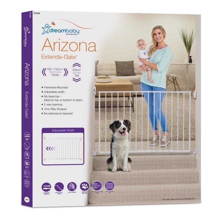 ARIZONA SECURITY GATE 68CM - WHITE