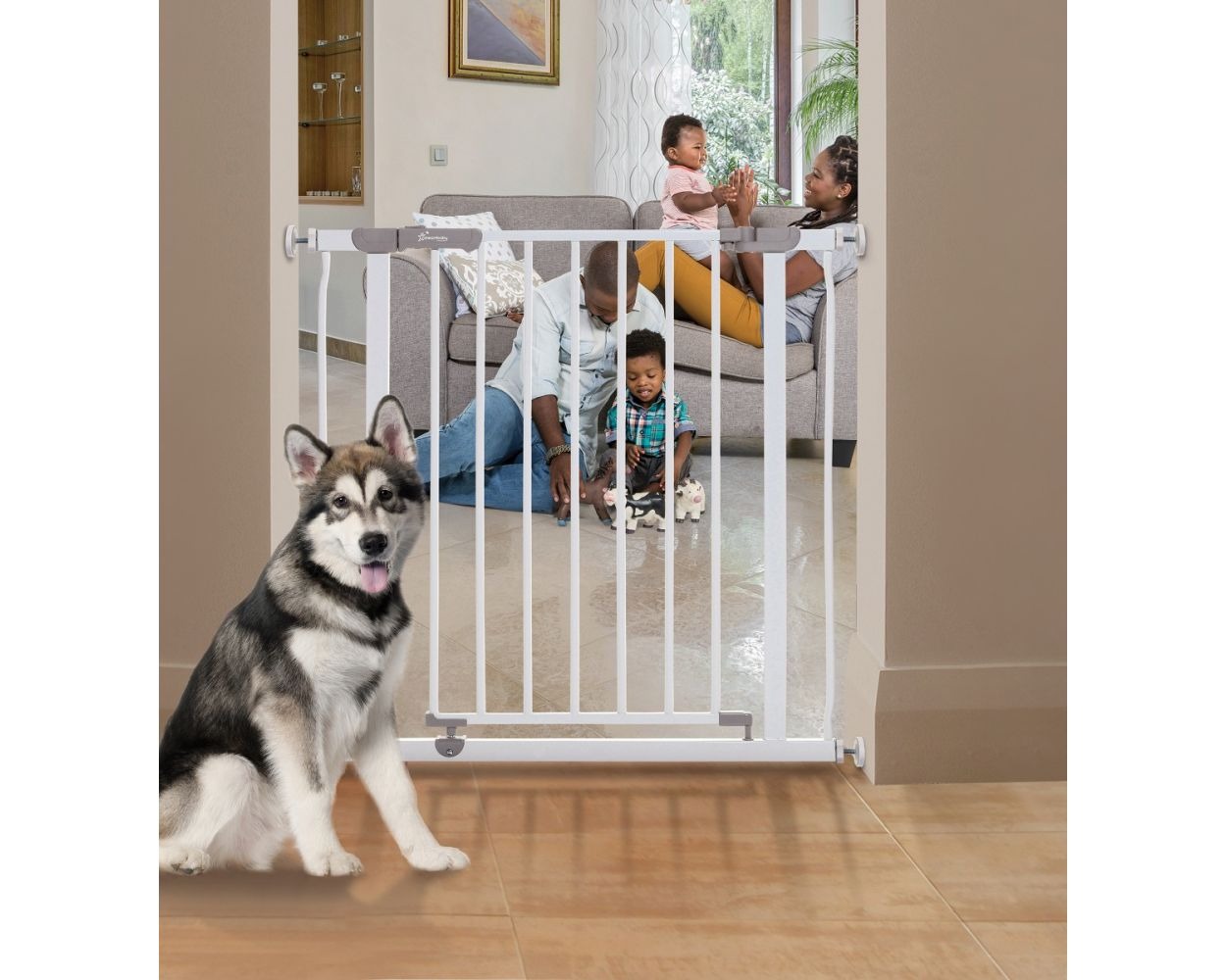 AVA GATE WHITE FOR DOGS