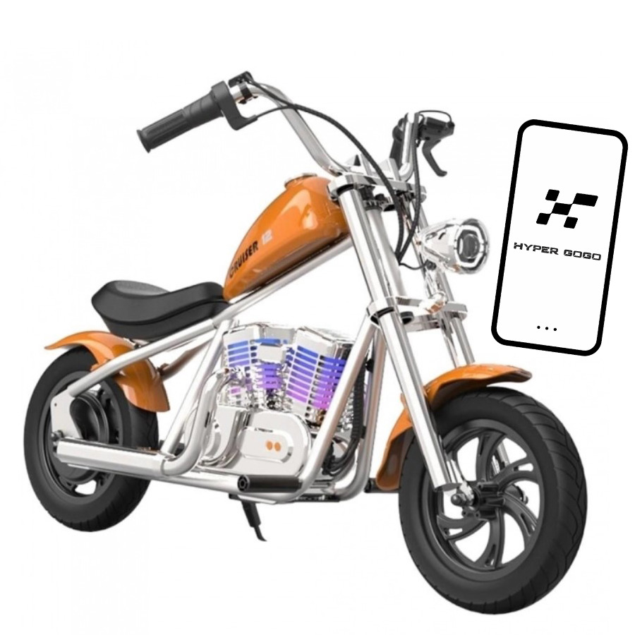 Elektro motocikls Hyper Gogo Cruiser 12 Plus APP ORANGE