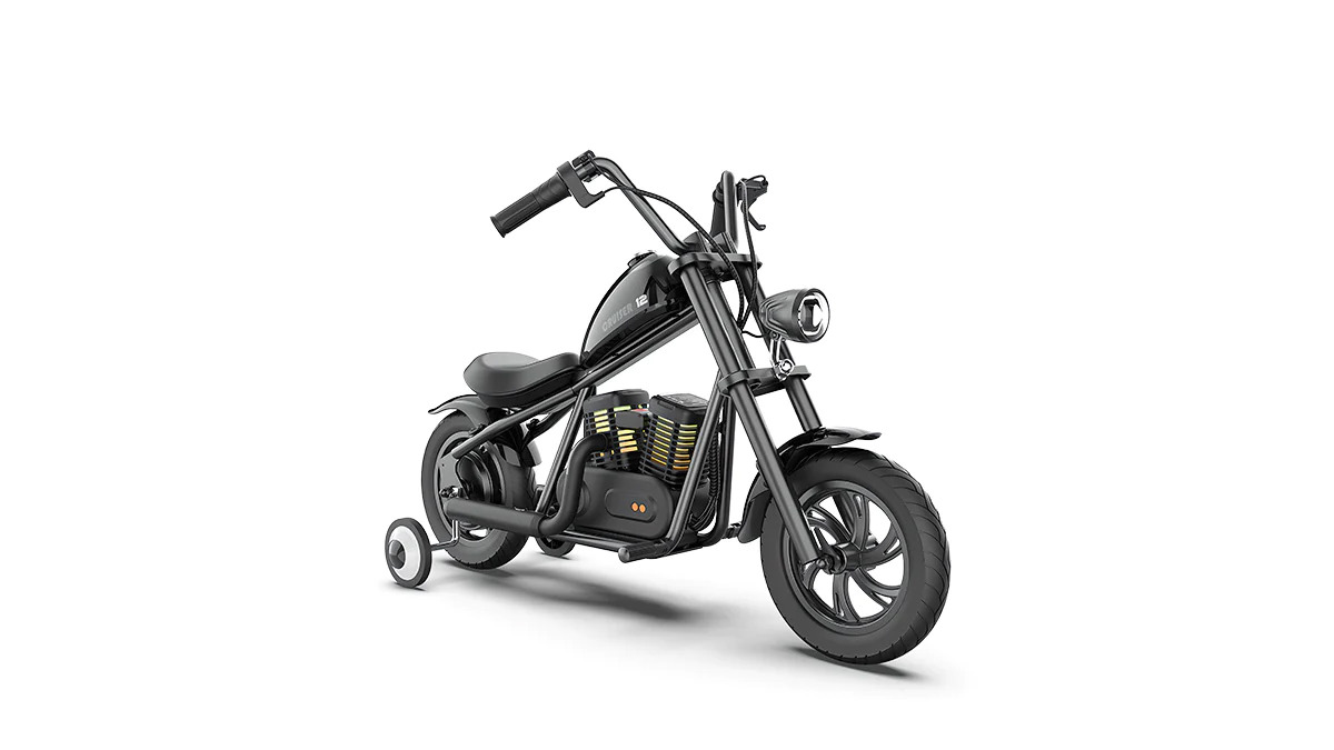 Elektro motocikls Hyper Gogo Cruiser 12 Plus BLACK