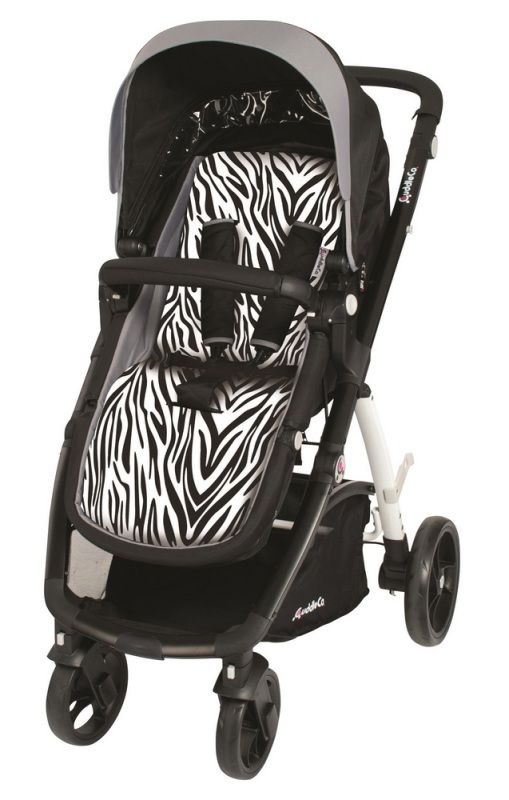 Ieliktnis ratiem CuddleCo Comfi Cush Liner Zebra