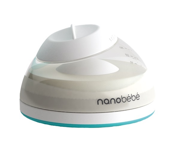 NANOBEBE BREASTMILK BOTTLE GRAY