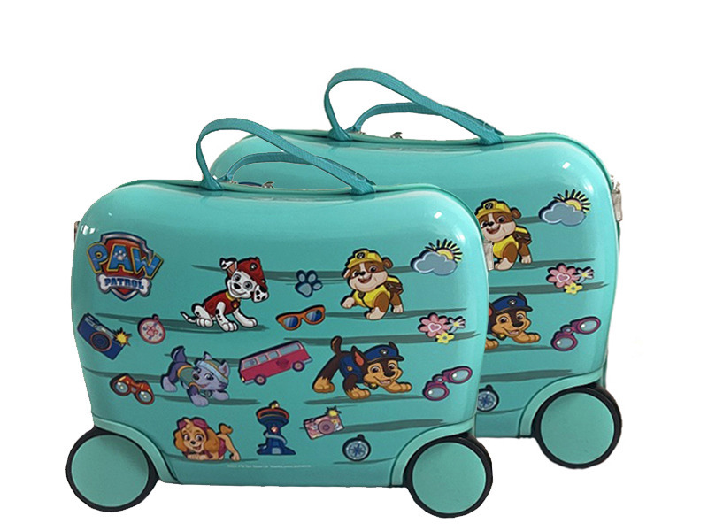 PAW PATROL SUITCASE TURKUOISE RIDE ON