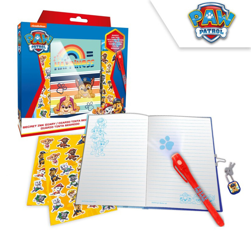 STATIONERY SET WITH DIARY AND MAGIC PEN