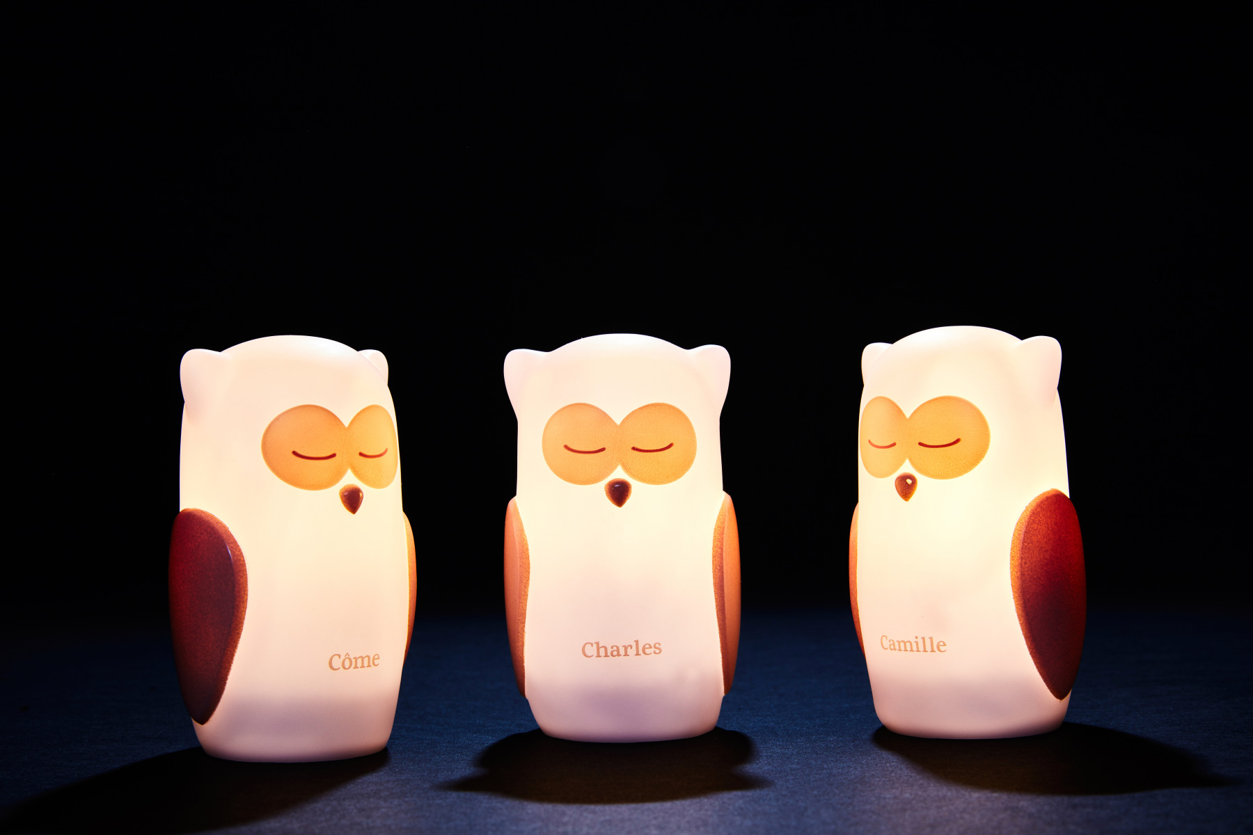 TRIO OWLS LED NIGHT INDUCTION - WHITE