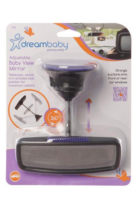 DELUXE ADJUSTABLE BABE VIEW MIRROR