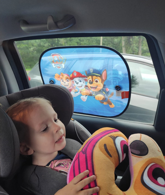 PAW PATROL SIDE WINDOWS SHADES 36CM*44CM