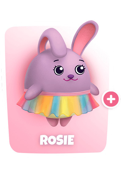 DREAM BEAMS ROSIE THE RABBIT 18 CM