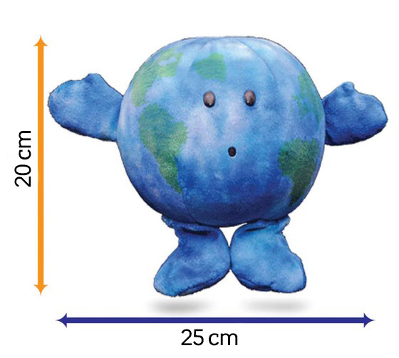 PLUSH PLANET LITTLE EARTH