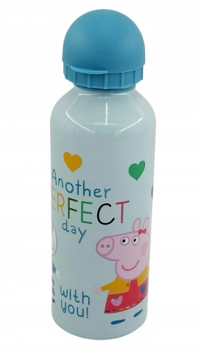ALU. BOTTLE 3 DESIGNS ASST. 500 ML PEPPA