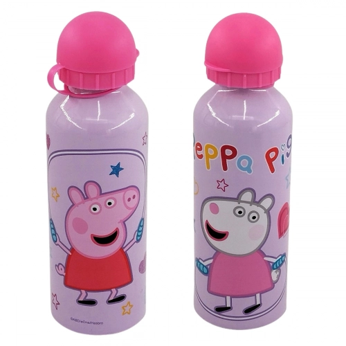 ALUMINIUM CANTEEN 500ML PEPPA PIG