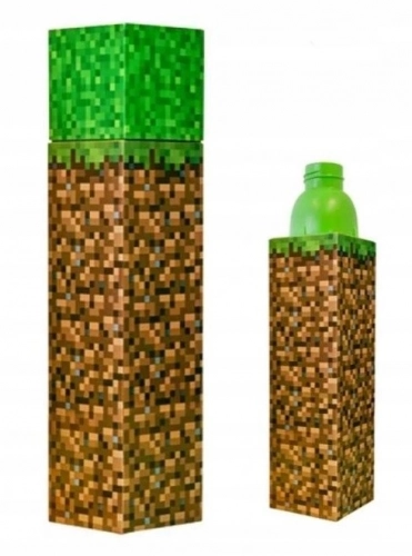 EARTH CANTEEN 650ML MINECRAFT
