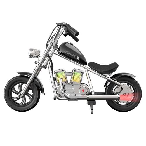 Электромотоцикл Hyper Gogo Cruiser 12 Plus APP BLACK
