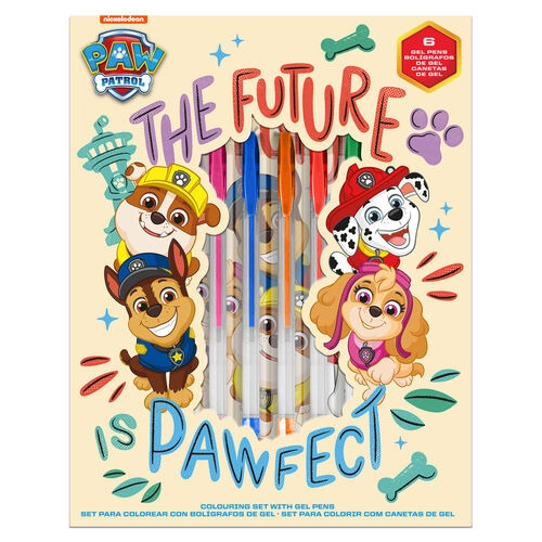 GEL PENS WITH ACTIVITY BOOK PAW PATROL