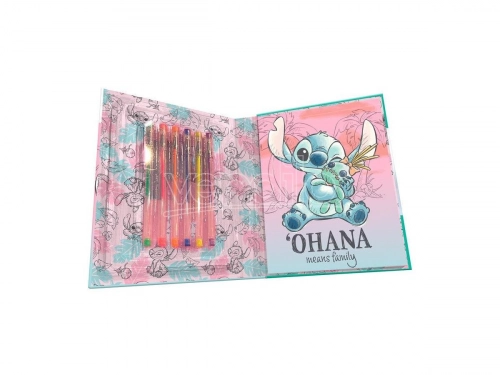 GEL PENS WITH ACTIVITY BOOKLET STITCH