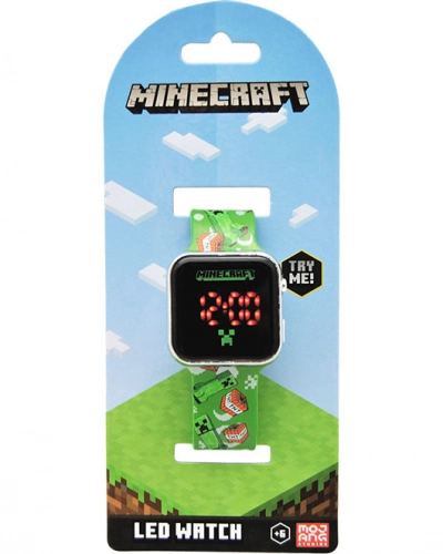 LED WATCH MINECRAFT