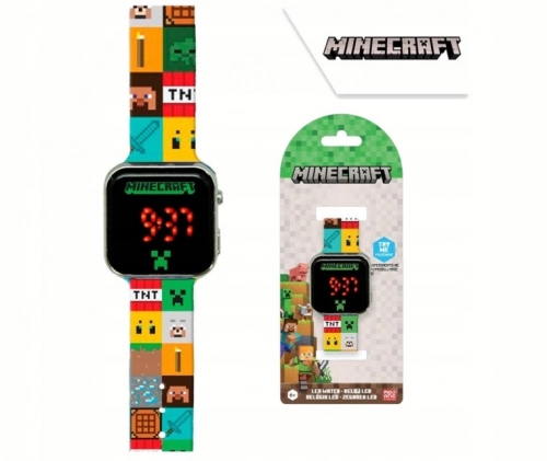 LED WATCHT SPADES MINECRAFT