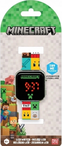 LED WATCHT SPADES MINECRAFT