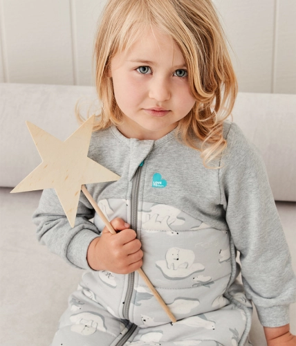 LOVE TO DREAM SLEEP BAG GREY 6-18M