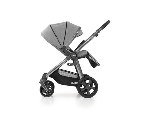 Oyster 3 Moon Gun Metal Bērnu rati 2in1
