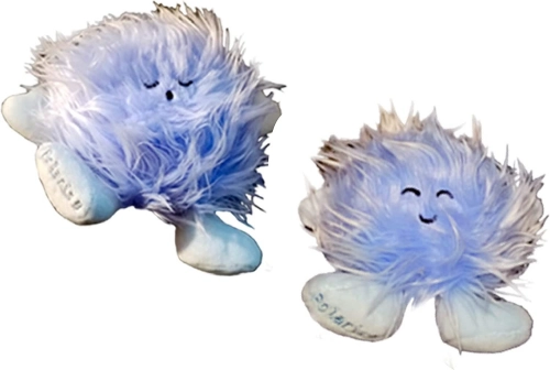 PLUSH PLANET- TWO LITTLE STARS BLUE