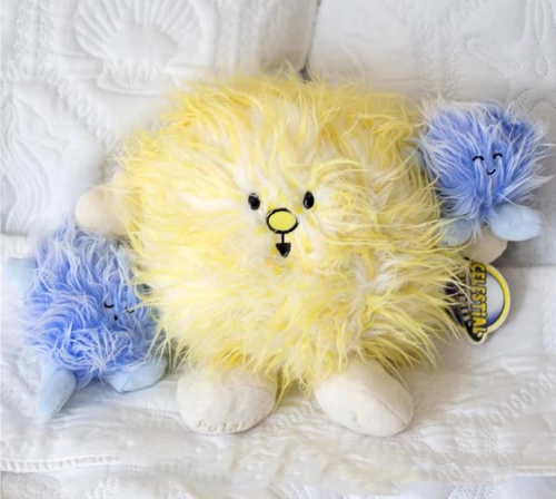 PLUSH PLANET- TWO LITTLE STARS BLUE