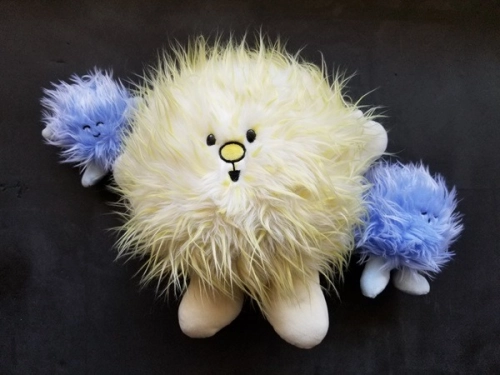 PLUSH PLANET- TWO LITTLE STARS BLUE
