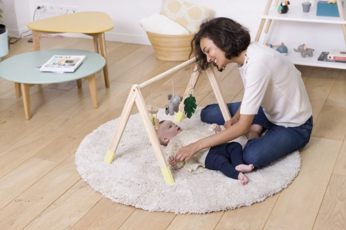 WOODEN ACTIVITY GYM - JUNGLE