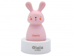 SOLO RABBIT LED NIGHT INDUCTION - PINK
