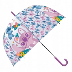 TRANSPARENT BELL UMBRELLA 46CM STITCH