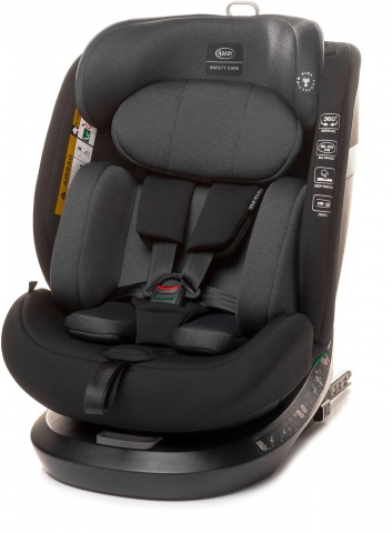 4Baby ROTO-FIX i-Size graphite Bērnu autosēdeklis 0-36 kg