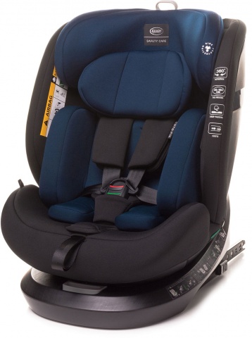 4Baby ROTO-FIX i-Size navy blue Bērnu autosēdeklis 0-36 kg