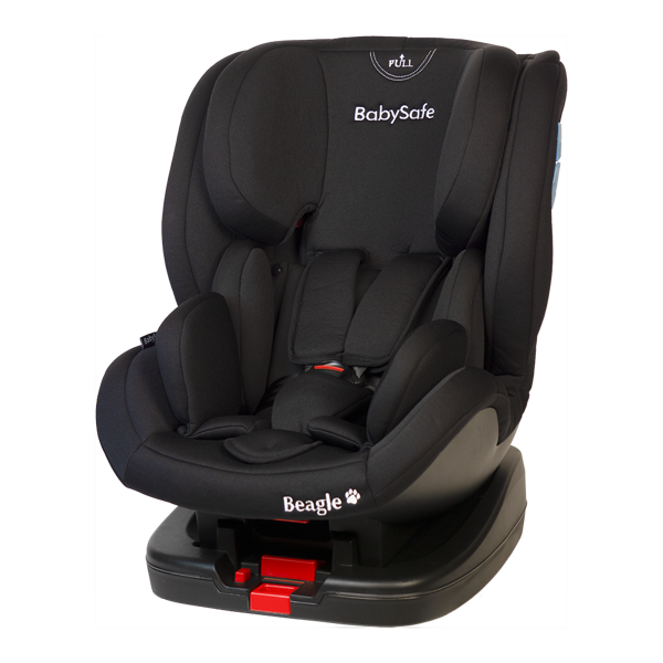 BabySafe Beagle Black Bērnu autosēdeklis 0-25 kg