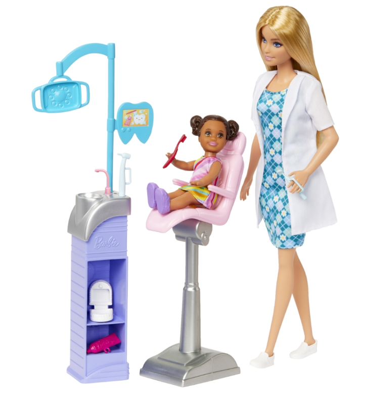 Barbie Career Doll Asst. Dentist Lelle GJC23