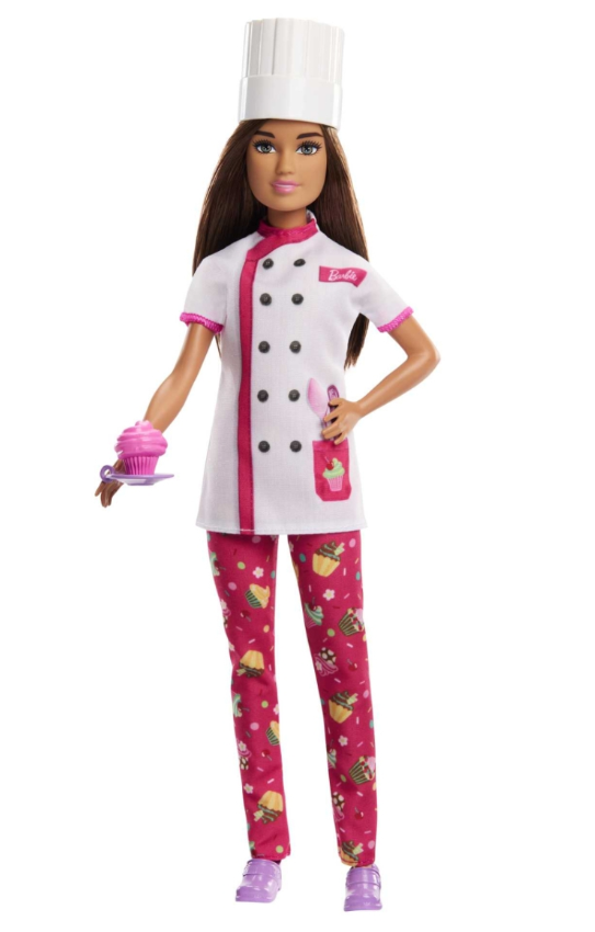 Barbie Career Doll Asst. Pastry Chef Lelle HKT67