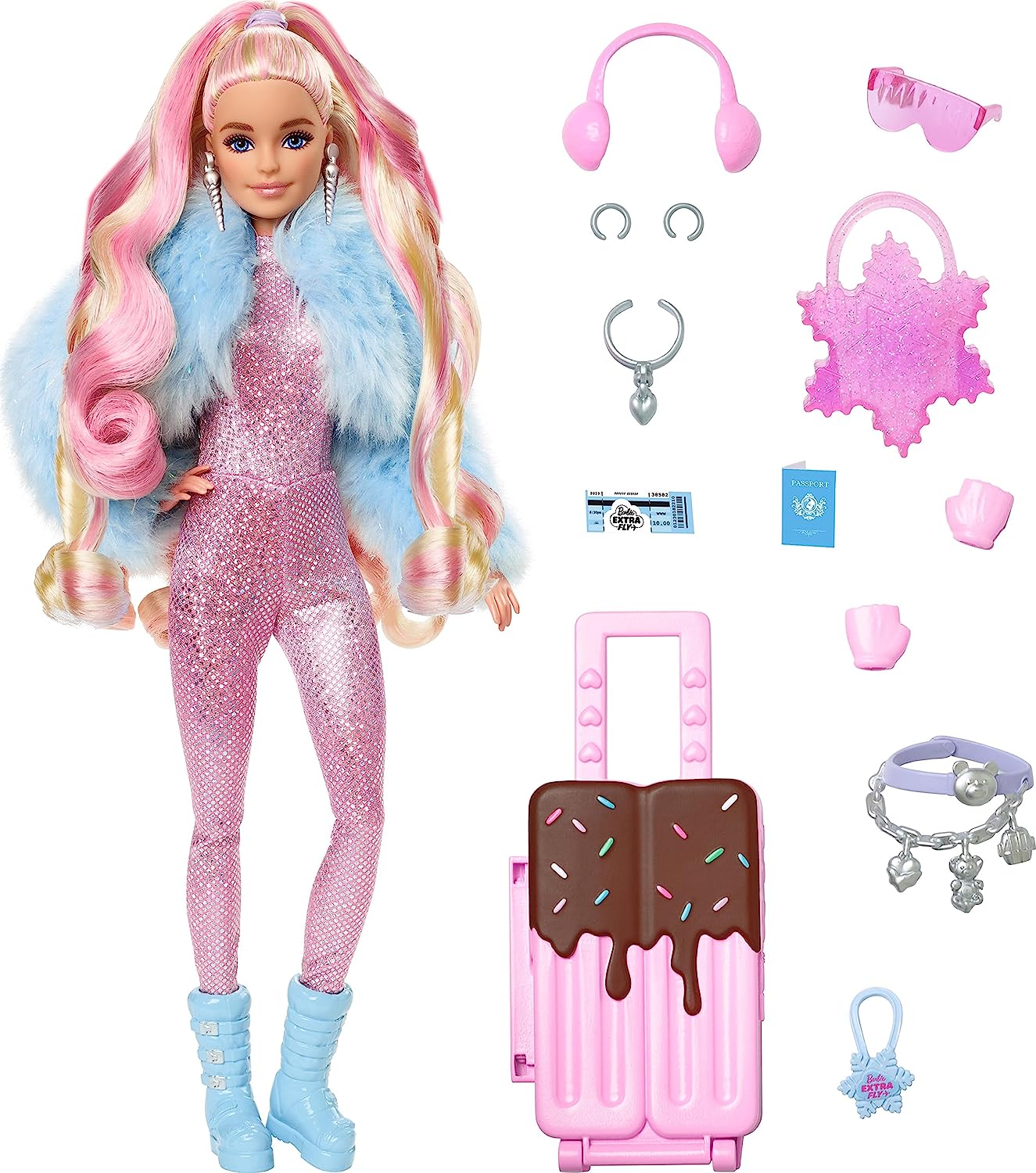 Barbie Extra Fly Snow HPB16 Lelle