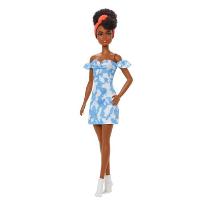 Barbie Fashionistas Doll Asst. Denim Dress Lelle HBV17