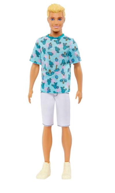 Barbie Ken Fashionistas Doll Asst. Blue Shirt Lelle HJT10