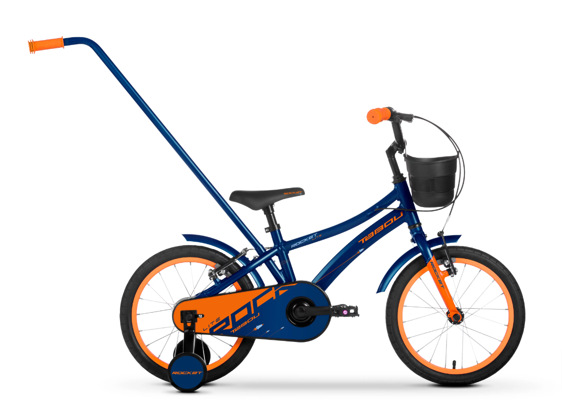 Bērnu velosipēds TABOU ROCKET LITE blue/orange 16 collas