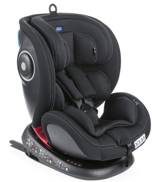 Chicco Seat4Fix 360 Black Bērnu autosēdeklis 0-36 kg