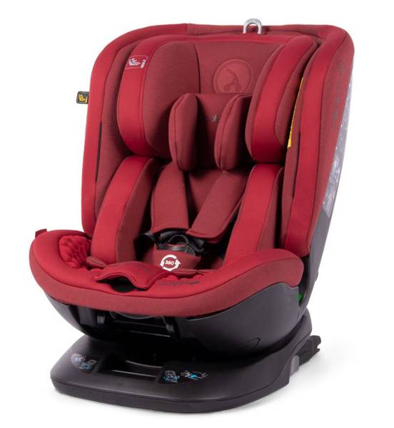 Coletto Logos I-Size Red 360 Bērnu autosēdeklis 0-36 kg