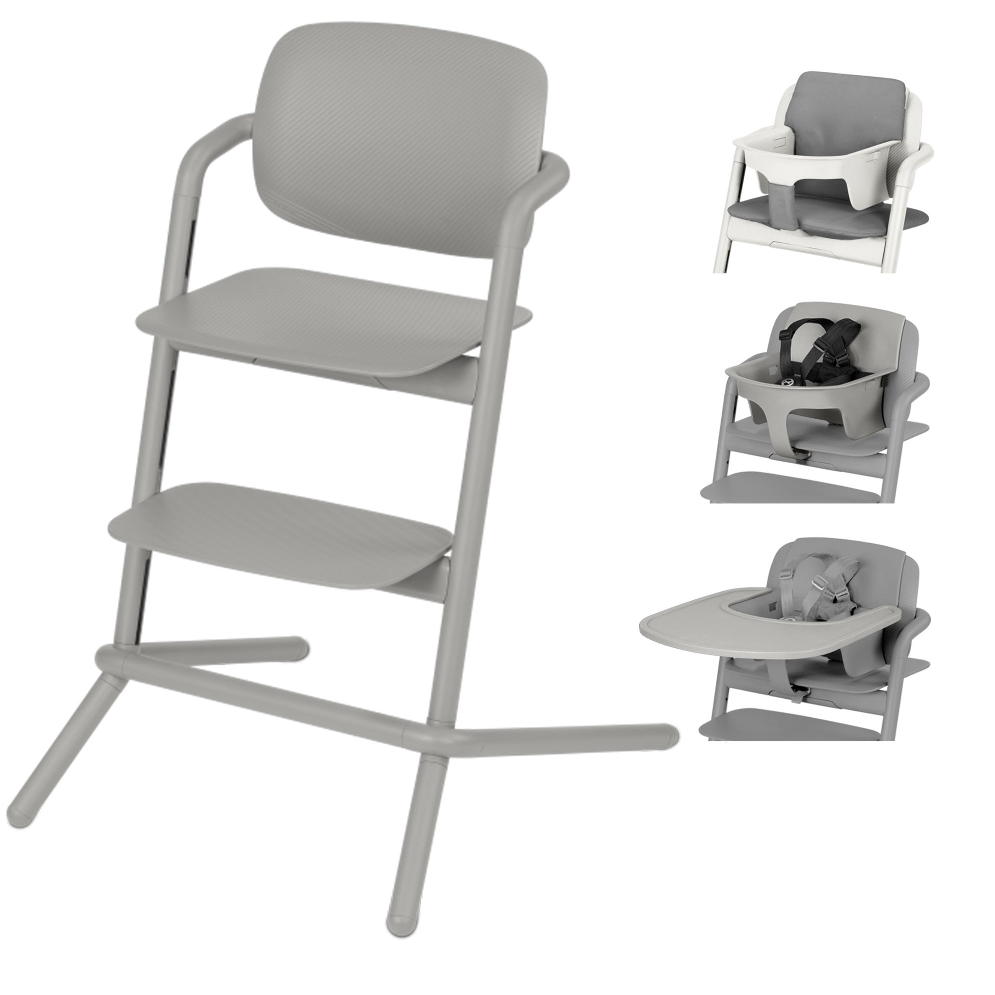 Cybex Lemo Aluminium Storm grey Barošanas krēsliņš